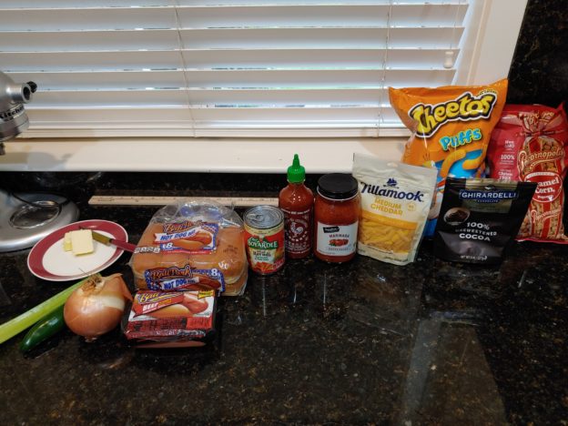 "Cast photo" of all the ingredients